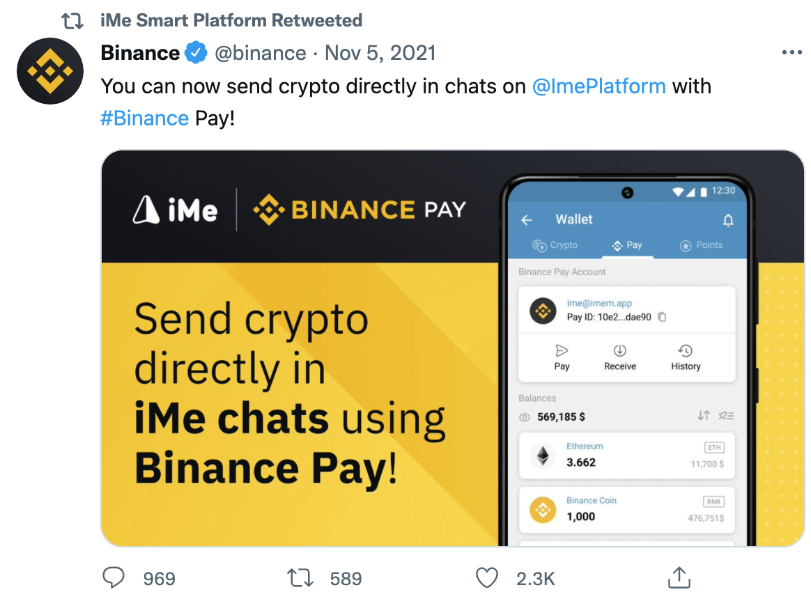 LIME 代幣和 BinancePay 的結合，會讓使用者更願意付費嗎？